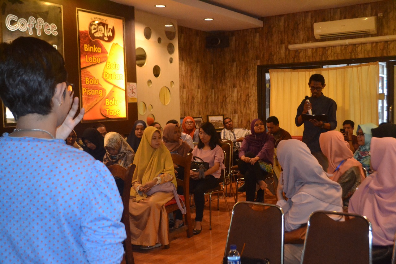 Mollyta Mochtar di Kampung Digital Medan