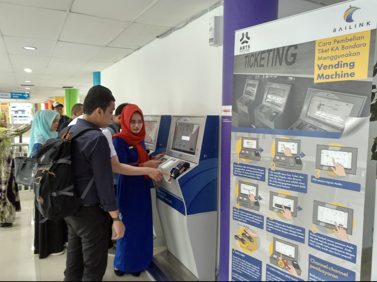 IMG 20180801 WA0007 Transaksi Non Tunai di KA Bandara Kualanamu Mulai 1 Agustus 2018