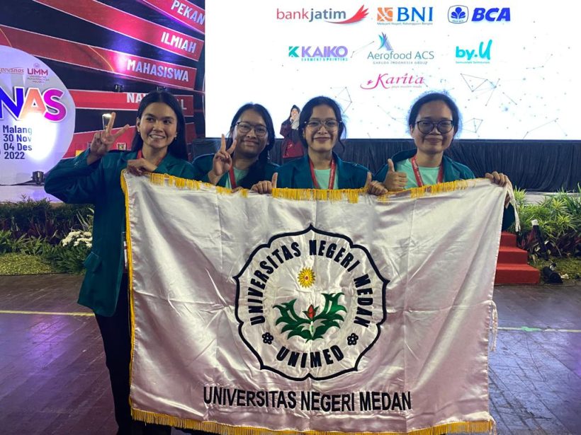 UNIMED Juara 9 Nasional PIMNAS ke-35 di UMM Malang