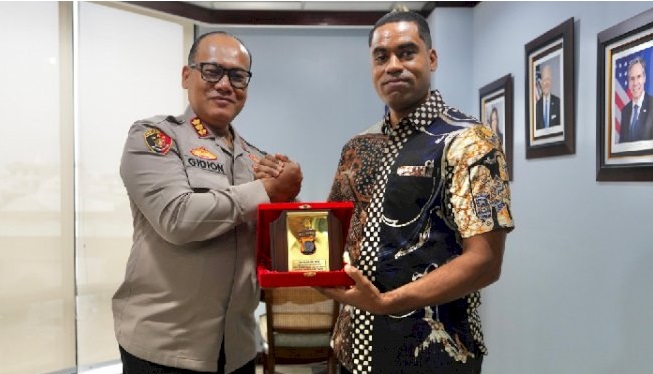 Polrestabes Medan dan Konsulat Amerika Serikat Bangun Sinergi Jaga Keamanan